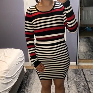 Red&black dress (S-L)
